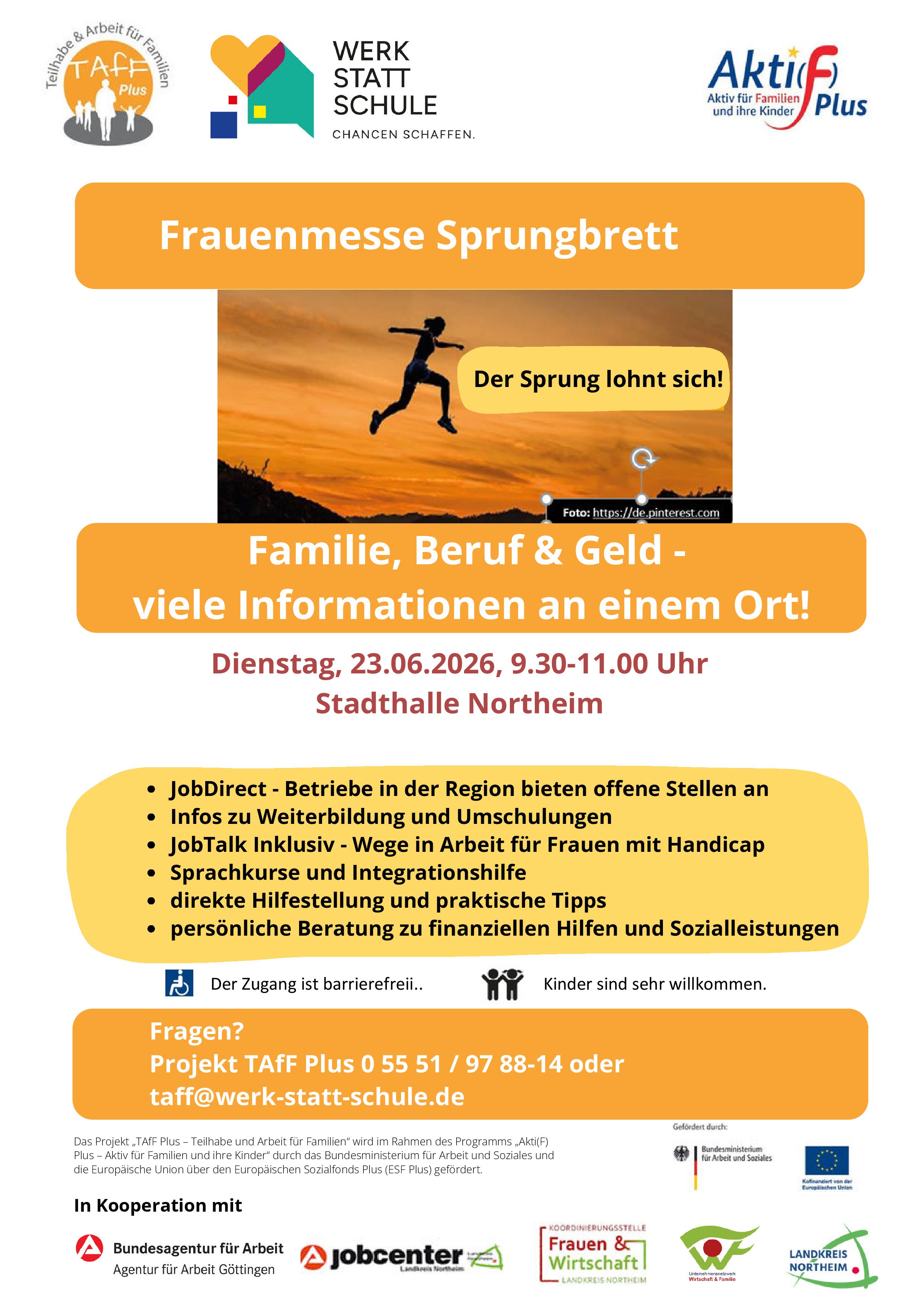 Frauenmesse Sprungbrett